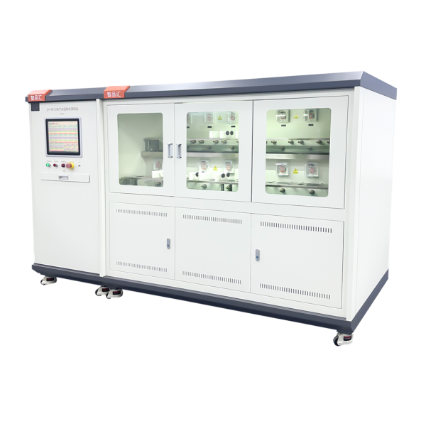 Electronic ice liner life test bench