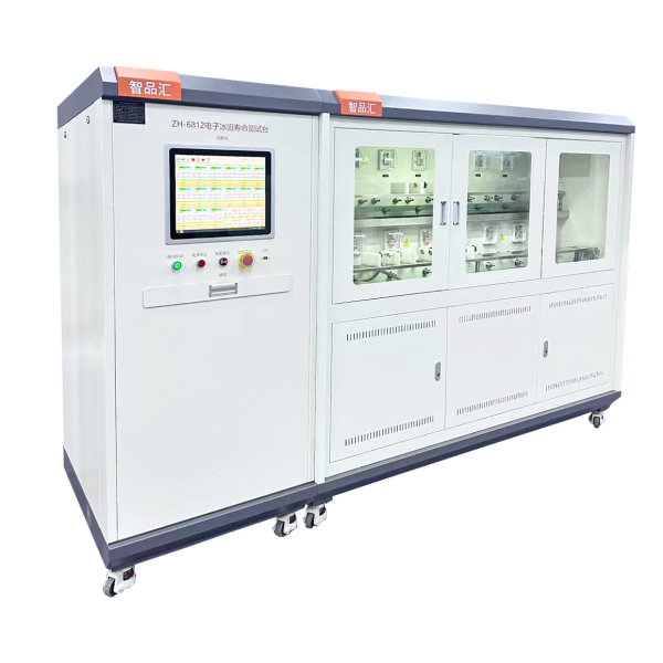 Electronic ice liner life test bench