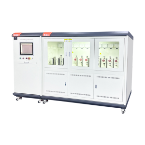 Thick film heating element life test bench